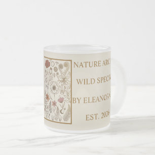 Mug Herbier Botanique Vintage Dark Academia