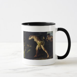 Mug Hercule combattant avec l'hydre de Lernaean