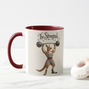 Mug Hercule de cirque kangourou