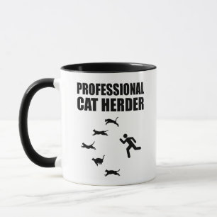 Mug Herdeur professionnel de chats Funny Héritage de 