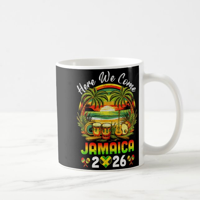 Mug Here We Come Jamaica 2026 Girls Trip Family Summer (Droite)