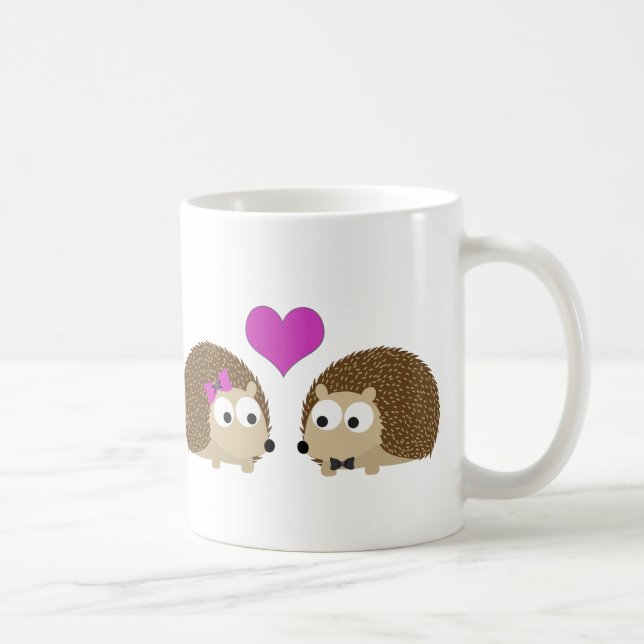 Mug Hérisson amoureux (Droite)