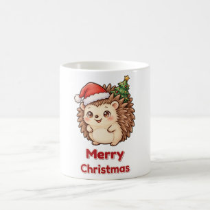 Mug Hérisson Arbre de Noël Joyeux Noël
