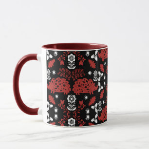 Mug Hérisson Art populaire
