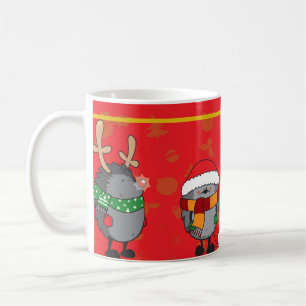 Mug Hérisson de Noël
