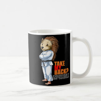 Mug Hérisson drôle de Jiu Jitsu brésilien