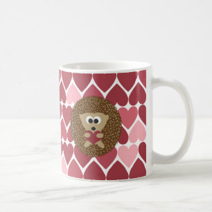Mug Hérisson et coeurs