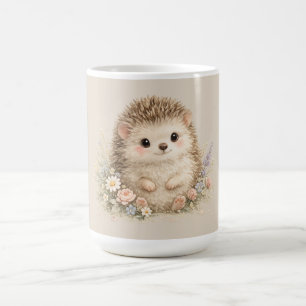 Mug Hérisson européen adorable dans un jardin