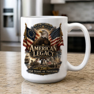Mug Héritage américain 250e anniversaire patriotique