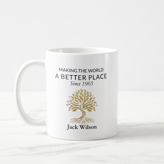 Mug Héritage et impact personnalisés (Gauche)