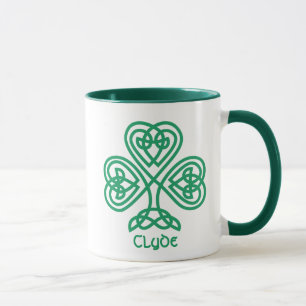 Mug Héritage irlandais-celte fier - le shamrock