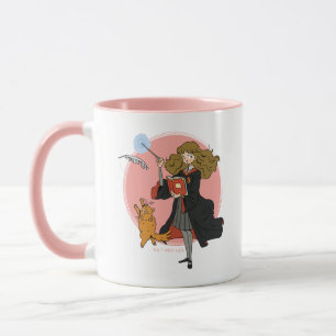 Mug Hermione et Crookshanks Wingardium Leviosa