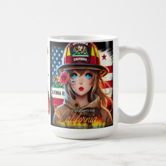 MUG HERMOSA TAZA EN SOLIDARIDAD CON CALIFORNIA