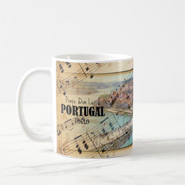 Mug Hermosa vita del puente Don Luiz I (Gauche)