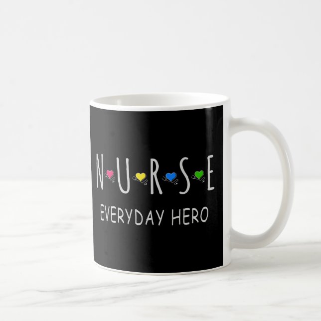 Mug Héroïne Quotidienne Infirmière (Droite)