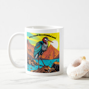Mug Héron au bord de l'eau