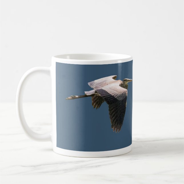 Mug Héron bleu (Gauche)