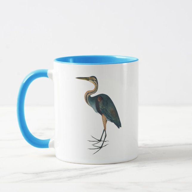 Mug Héron bleu 3 (Gauche)