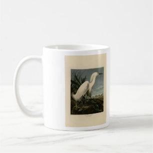 Mug Héron de neige (Egret) - Les oiseaux d'Amérique d'