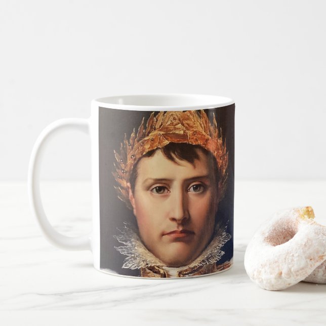 Mug Héros couronné Napoléon Laurel-Wreath (Avec donut)