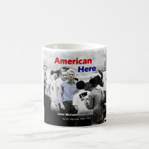 Mug Héros d'Américain de John McCain de prisonnier d
