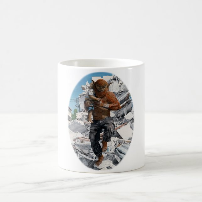 Mug Héros de Bugbear Secourir Imaginaire enfant Art ca (Centre)