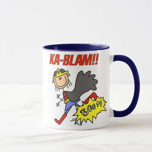 Mug Héros de fille de Blam de ka (Droite)