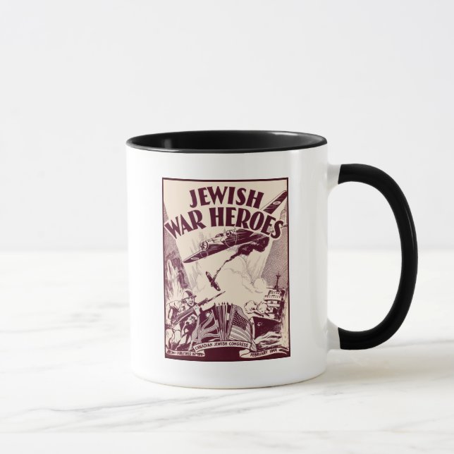 Mug Héros juifs de guerre (Droite)