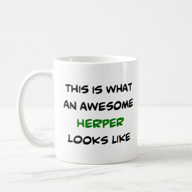 Mug herphe, génial (Gauche)