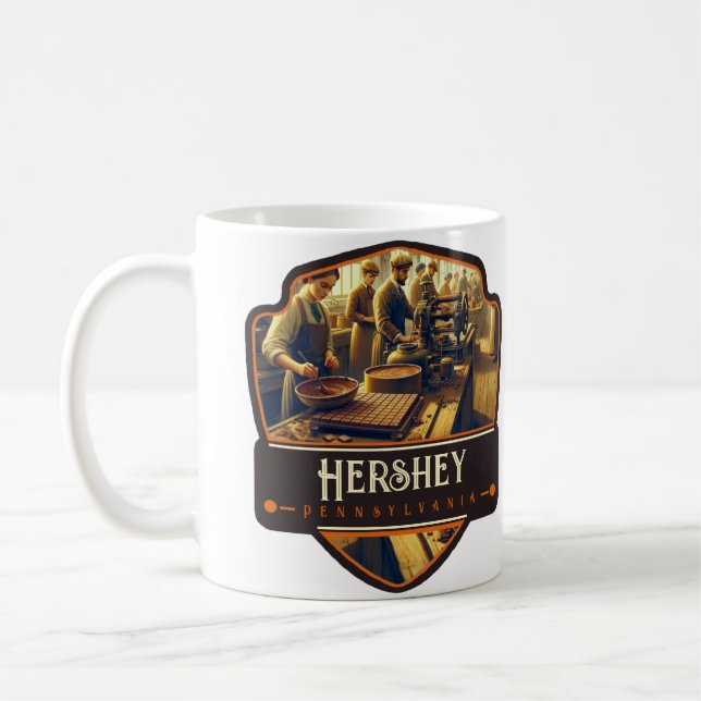 Mug Hershey, Pennsylvanie | Vintage (Gauche)