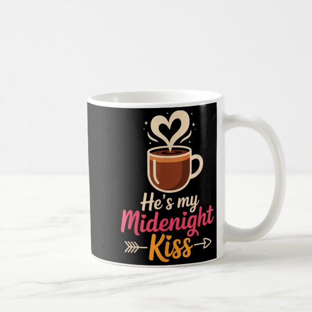 Mug He's My Midnight Kiss Happy New Year Matching Coup (Droite)