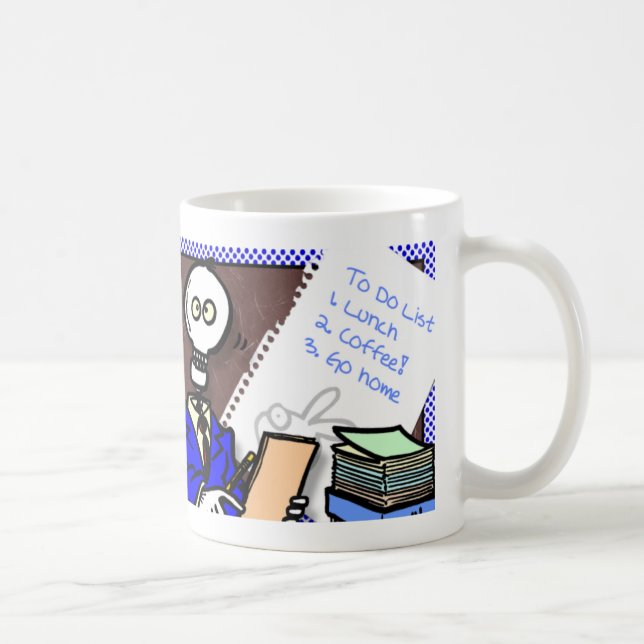 Mug Heure de cessation (Droite)