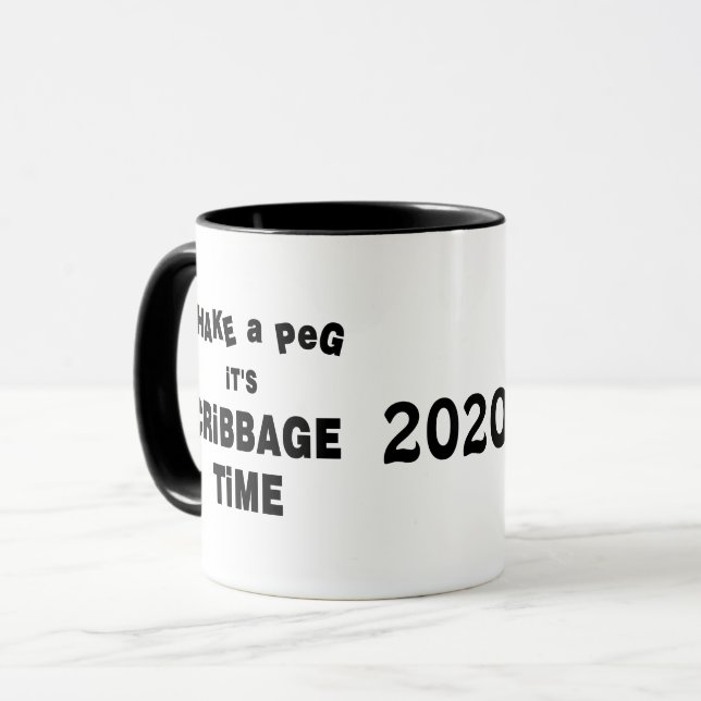 Mug Heure de Cribbage (Devant gauche)