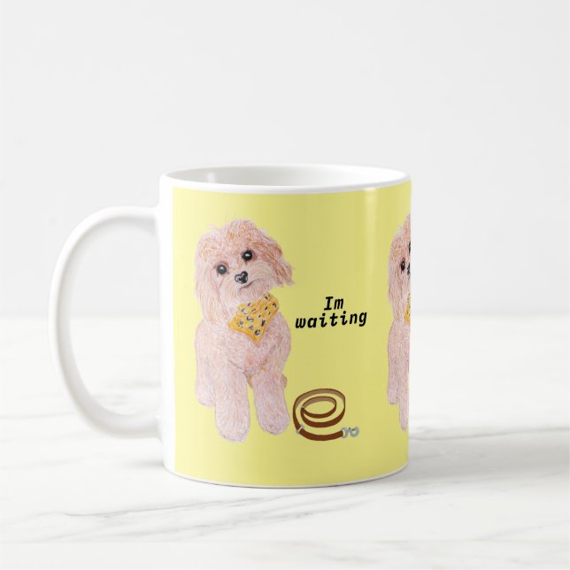 Mug Heure des promenades Chien (Gauche)