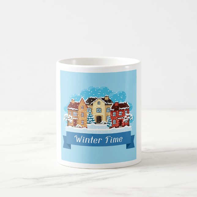 Mug Heure d'hiver neige (Créateur téléchargé)