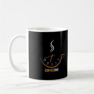Mug Heure du café - Horloge horaire du café