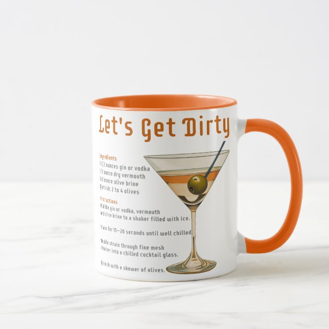 Mug Heure du cocktail : découvrez la recette du Dirty  (Droite)