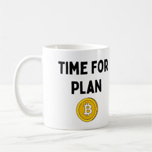 Mug Heure du plan B Bitcoin