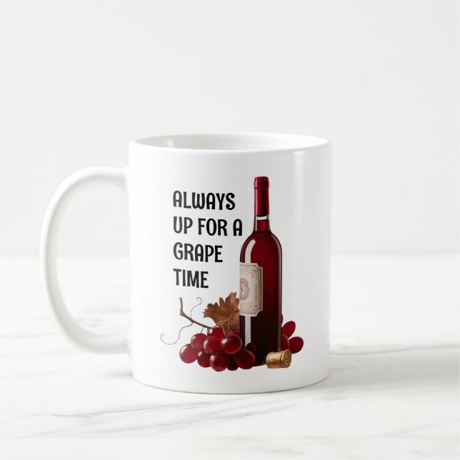 Mug Heure du vin rouge (Gauche)