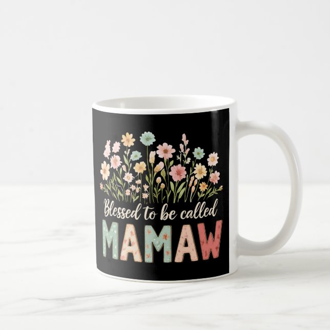 Mug Heureuse d'être appelée Mamaw (Droite)