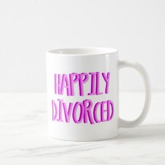 Mug Heureuse D'Être Divorcée Femme