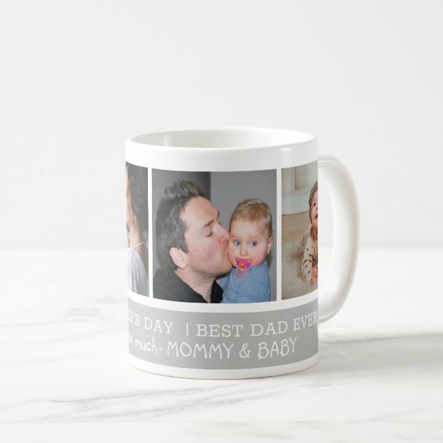 Mug Heureuse Première Fête des pères Meilleur Père Jam (Devant droit)