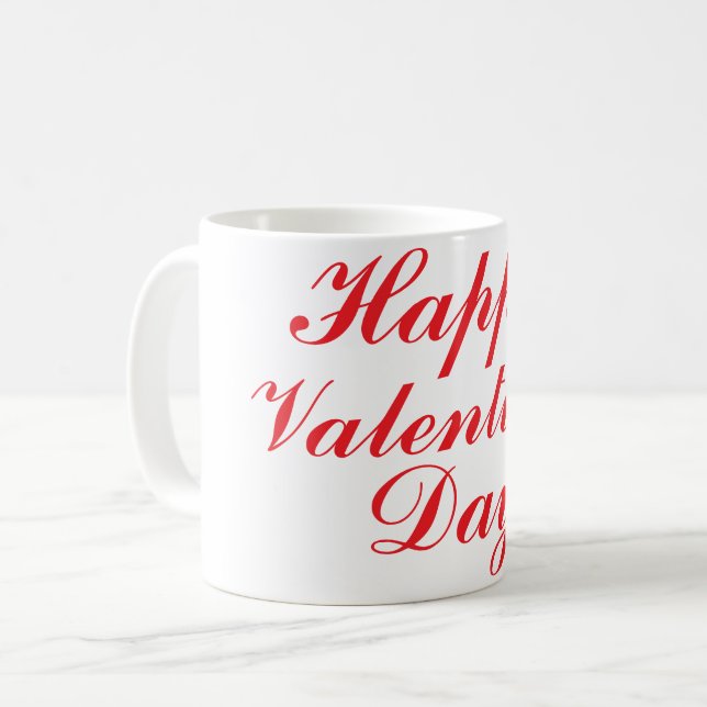 Mug Heureuse Sainte-Valentin (Devant gauche)