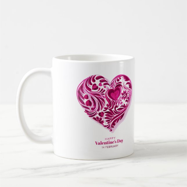 Mug Heureuse Sainte-Valentin (Gauche)