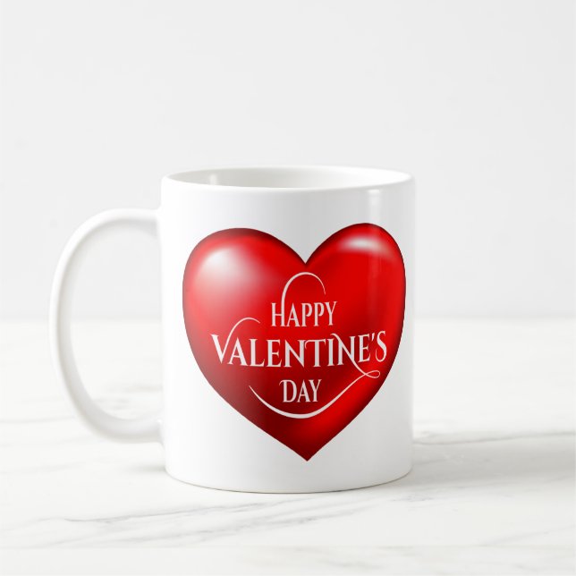 MUG HEUREUSE SAINTE-VALENTIN ! (Gauche)