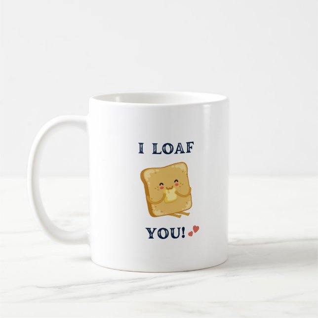 Mug Heureuse Sainte-Valentin 2023 - Drôle Amour Vous (Gauche)