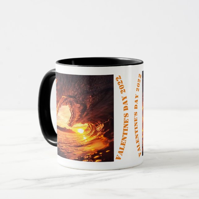 Mug Heureuse Sainte-Valentin 2024 (Devant gauche)