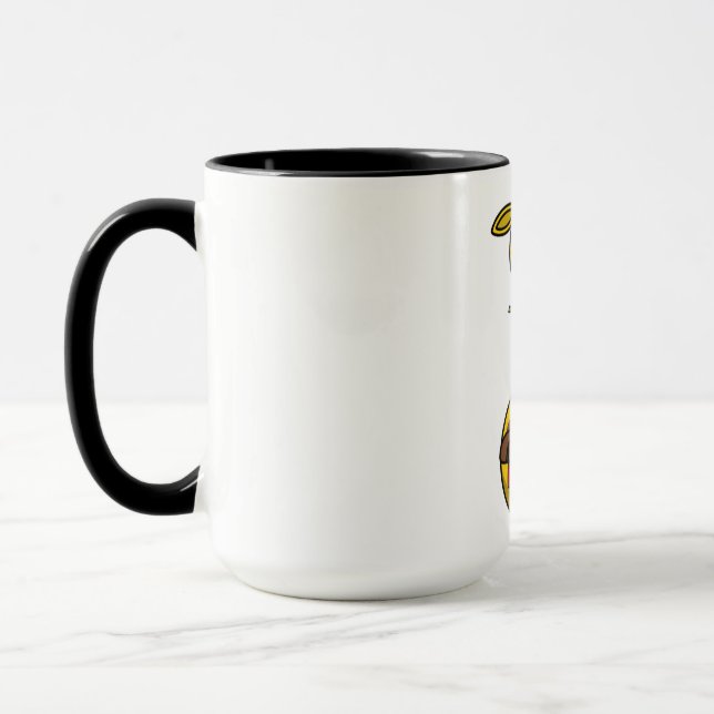 MUG "HEUREUSE SAINTE-VALENTIN" GIRAFFE (Gauche)
