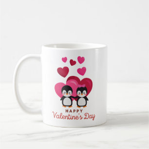 Mug Heureuse Sainte-Valentin Penguin