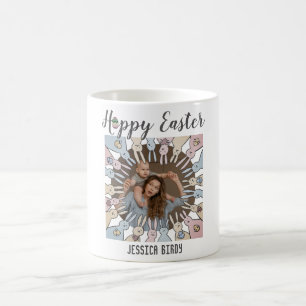 Mug Heureux ami de Pâques, lapin de Pâques maman et bé